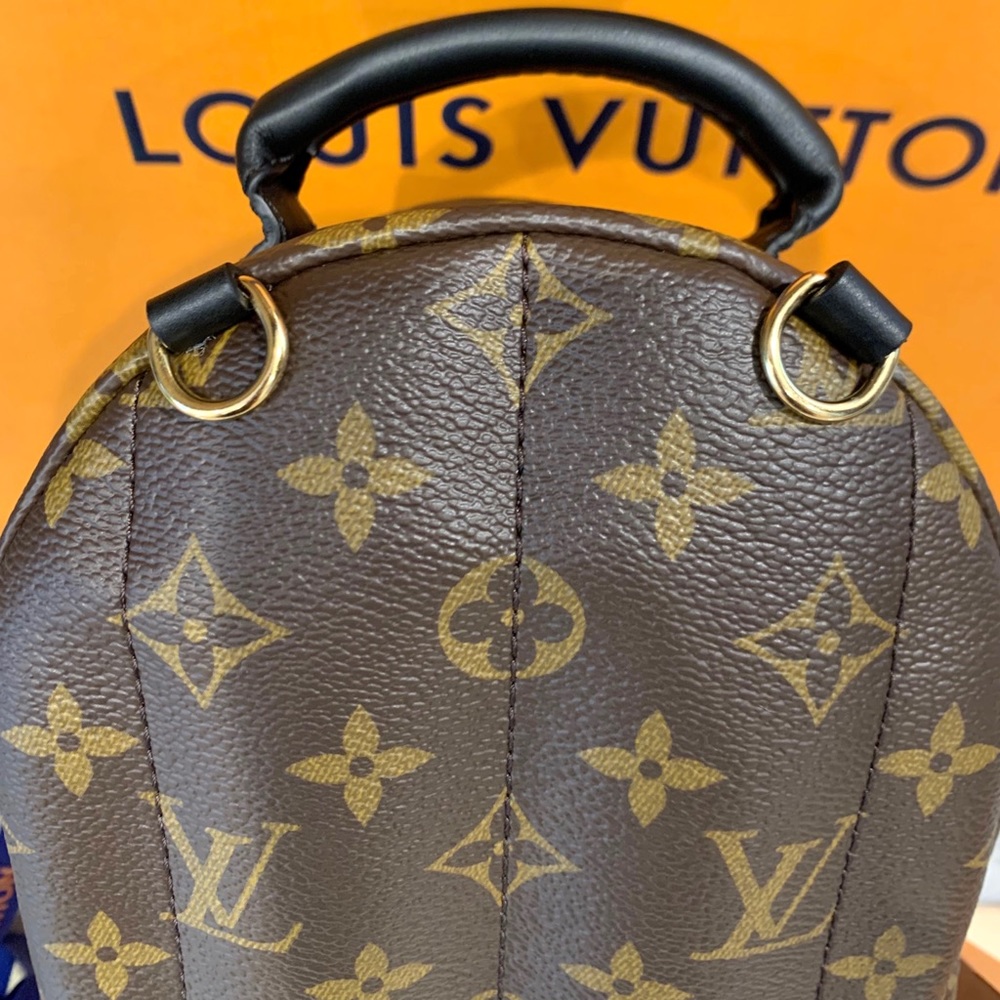 🆕 ❤️😍Authentic Louis Vuitton PALM SPRINGS MINI - Picture 10 of 16